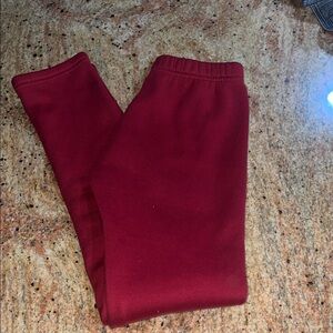 Cozy Kids Burgundy Leggings